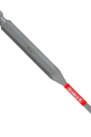Weekend Sale Diablo DSQ135P1 Drive Bit, #1 Drive, Square Drive, 1/4 in Shank, Hex Shank, 3-1/2 in L