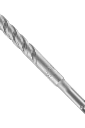 Final Sale Bosch Bulldog HC4C2081 Hammer Drill Bit, 1/2 in Dia, 6 in OAL, Standard Flute, 4-Flute, 13/32 in Dia Shank, SDS-Plus Shank