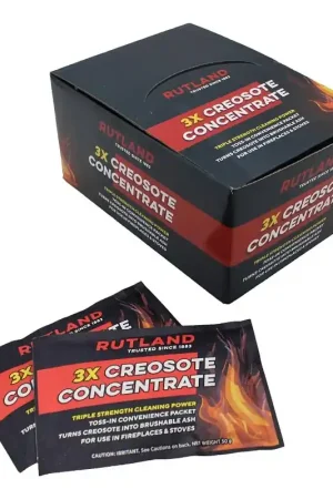 Weekend Sale Rutland 97C20 Creosote Remover Concentrate, Solid, White, 50 g