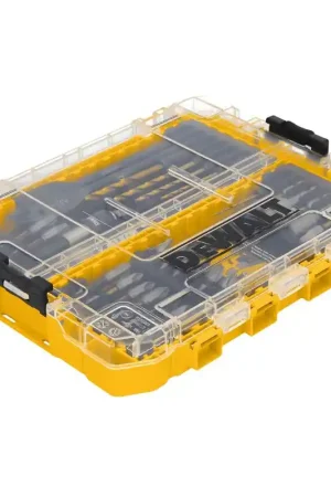 Affordable DEWALT TOUGHGRIP DWAF1235RLTG Drill Bit Set, 35-Piece