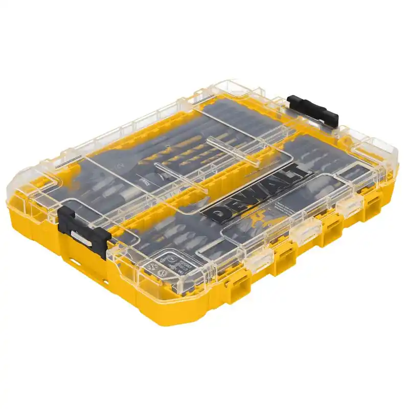 Affordable DEWALT TOUGHGRIP DWAF1235RLTG Drill Bit Set, 35-Piece