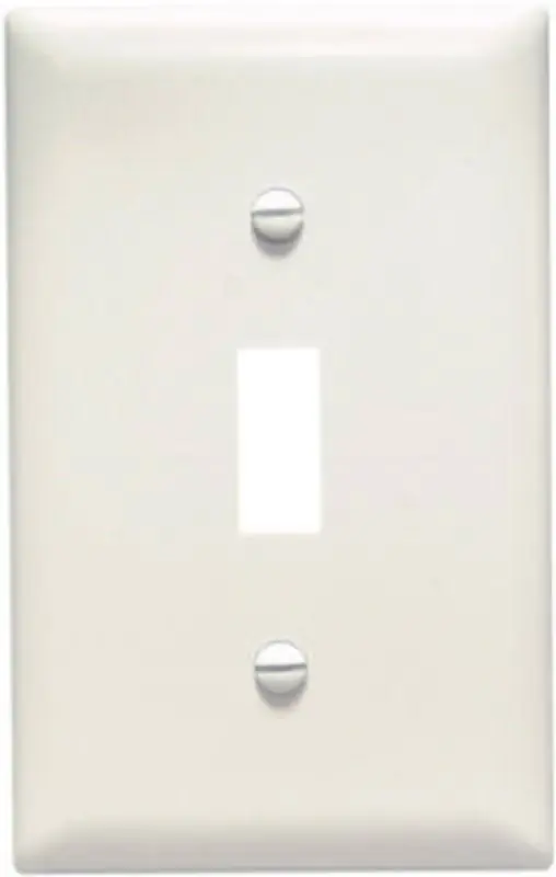 Legrand TradeMaster TP TP1LACP10 Switch Wallplate, 4.68 in L, 2.93 in W, 1 -Gang, Nylon, Light Almond Special Offer