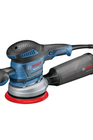 Bosch GEX34-6N Random Orbit Sander/Polisher, 3.3 A, 5/32 in Spindle, 6 in Pad/Disc, Dual-Bearing Pad/Disc Top Rated