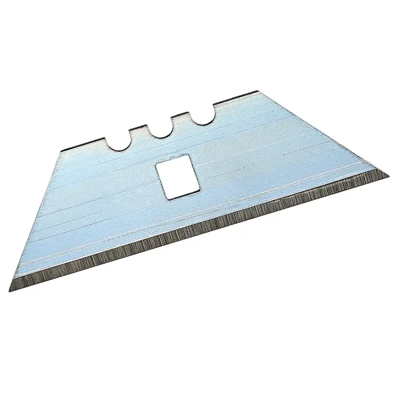 Affordable Toolpro TP01055 Square Hole Utility Blade, 3 in L, Blue Steel, 2-Point