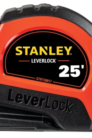 Free Returns STANLEY STHT30817S Tape Measure, 25 ft L Blade, 1 in W Blade, ABS Case, Orange Case