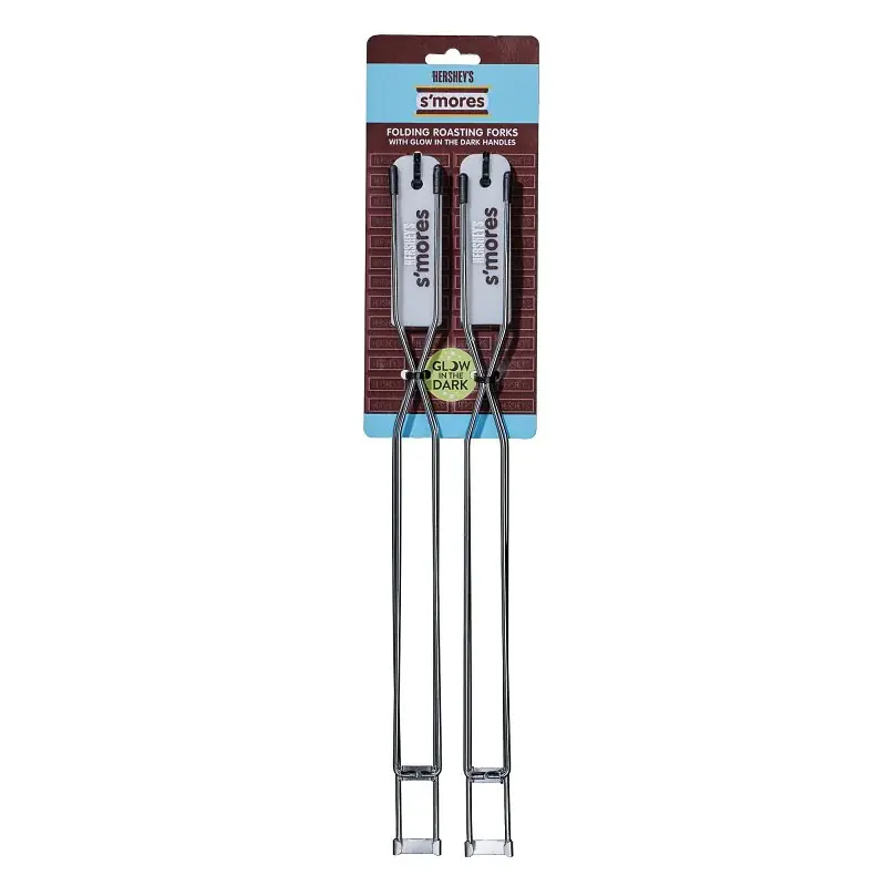 Mr. BAR-B-Q 01240HSY Foldable Roasting Fork, 24 in OAL Price Cut