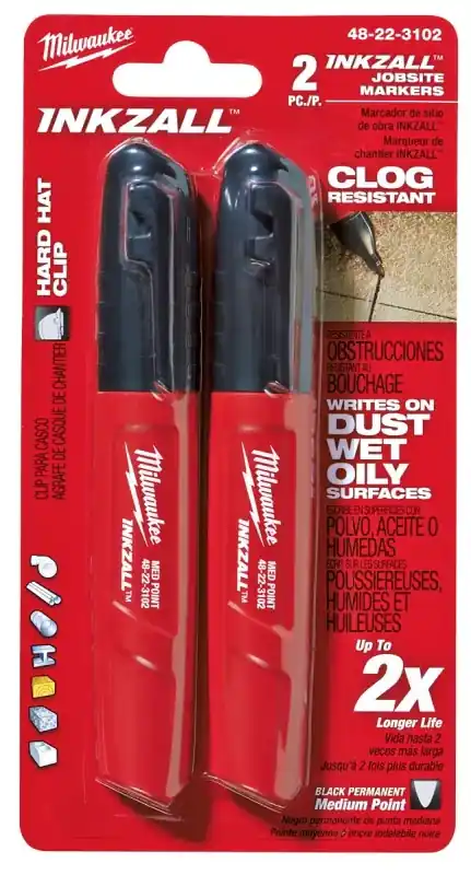 Milwaukee 48-22-3102 Marker, Black Top Pick