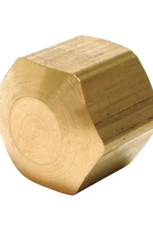 Dial 1/4 in. D Compression Brass Cap Instant Buy