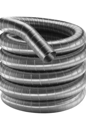 Crafted DuraVent DuraFlex 4 in. D Chimney Relining Pipe