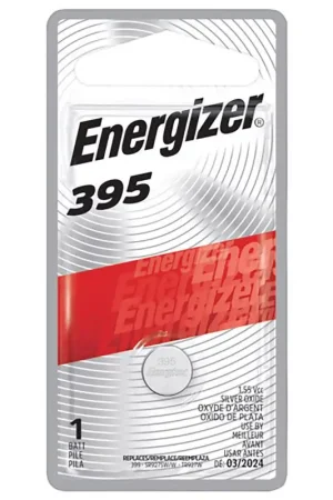 Energizer Silver Oxide 395 1.55 V 0.05 mAh Electronic/Watch Battery 1 pk New Release