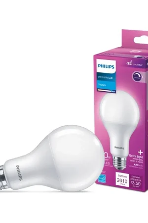 Low Price Philips A21 E26 (Medium) LED Bulb Daylight 150 Watt Equivalence 1 pk