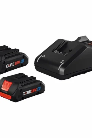 Affordable Bosch 18V GXS18V-11N25 4 Ah Lithium-Ion Battery and Charger Starter Kit