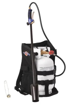 Direct From Factory Flame King 10 lb Weed Burner Weed Torch Kit Steel 3 pc Propane