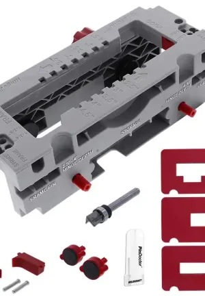Milescraft Hinge Jig Plus Door Hinge Template 13 pc Fan Favorite
