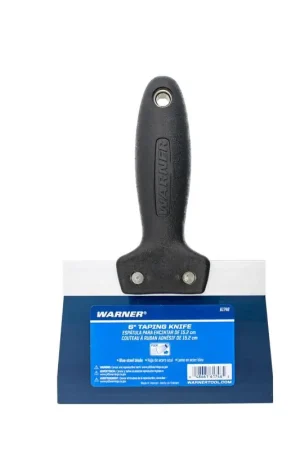 One Day Deal Warner Blue Steel Taping Knife 1 in. H X 9.2 in. W X 6 in. L