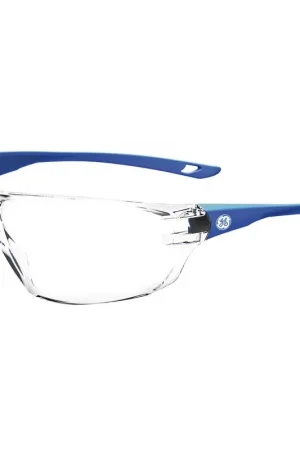 Cheap General Electric 03 Series Anti-Fog Impact-Resistant Safety Glasses Clear Lens Blue Frame 1 pk