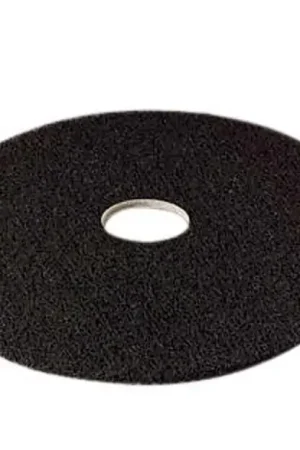 Price Drop 3M 17 in. D Non-Woven Natural/Polyester Fiber Floor Polishing Pad Black, Pack of 5