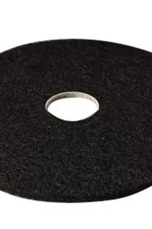 Big Sale 3M Scotch-Brite 20 in. D Non-Woven Natural/Polyester Fiber Floor Pad Black, Pack of 5