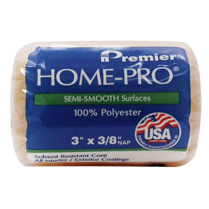 Mega Sale Premier Home-Pro Polyester 3 in. W X 3/8 in. Paint Roller Cover 1 pk, Pack of 36