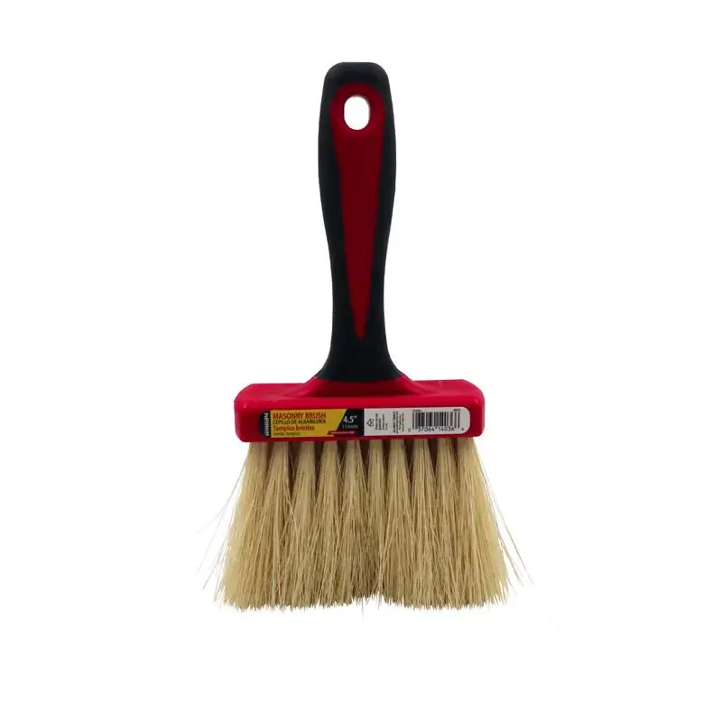 Reduced Price Allway 4.5 in. W Polypropylene Handle Masonry Brush, Pack of 10