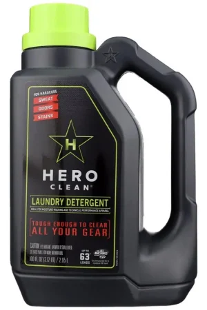 Weekend Sale Hero Clean Juniper Scent Laundry Detergent Liquid 100 oz, Pack of 4