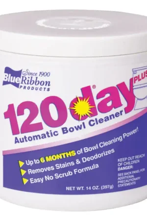Low Price Blue Ribbon 120 Day Clean Scent Automatic Toilet Bowl Cleaner 14 oz Powder