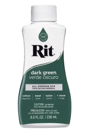 Rit 8 oz Dark Green For Fabric Dye, Pack of 3 Secure Checkout