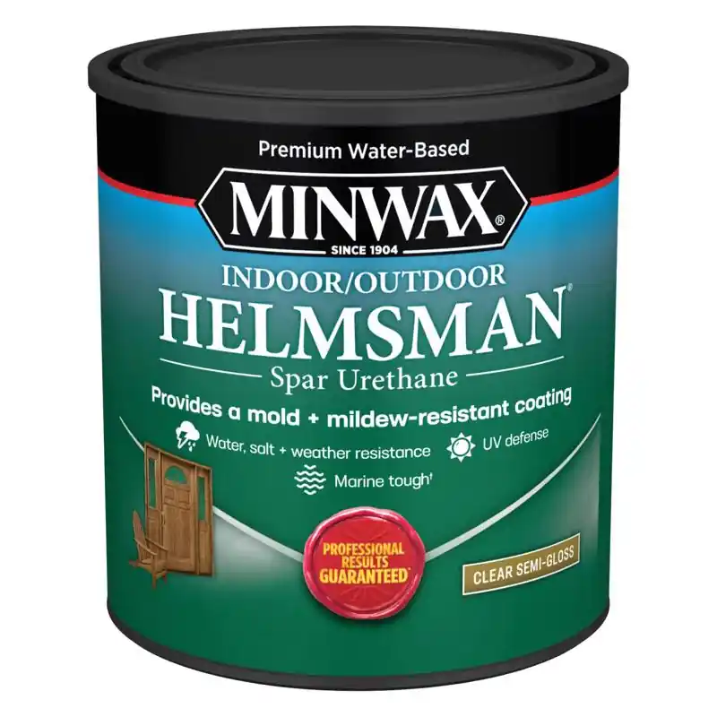 Minwax Helmsman Semi-Gloss Clear Water-Based Spar Urethane 1 qt Flash Sale
