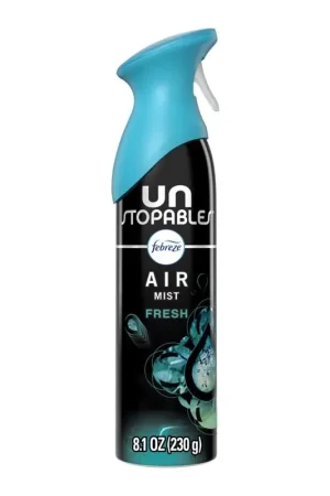 Febreze Unstoppables Fresh Scent Air Freshener 8.1 oz Aerosol 1 pk, Pack of 6 Exclusive Offer