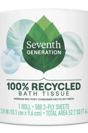Seventh Generation Toilet Paper 1 Rolls 500 sheet Fast Shipping