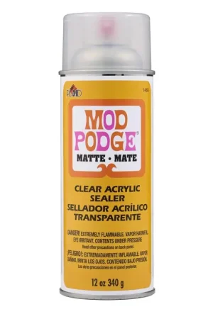 Luxury Mod Podge Medium Strength Acrylic Matte Sealant 12 oz, Pack of 3