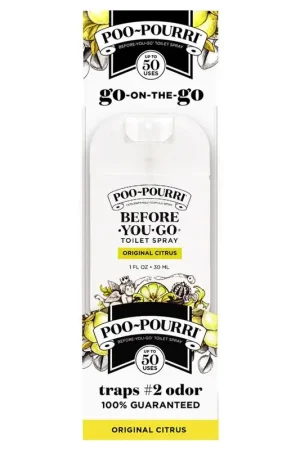 Poo-Pourri Original Citrus Scent Air Freshener Spray 1 oz Liquid 1 pk Factory Price
