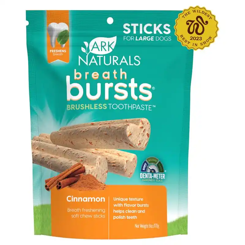 Antelope Pets Ark Naturals Cinnamon Dental Stick For Dogs 6 oz 1 pk Best Choice