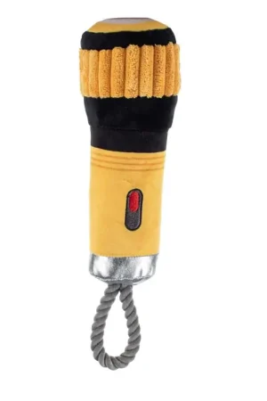 Buy Online Pet Shop by Fringe Studio Wagsdale For Dog Black/Yellow I Need Some Light Dog Toy 1 pk