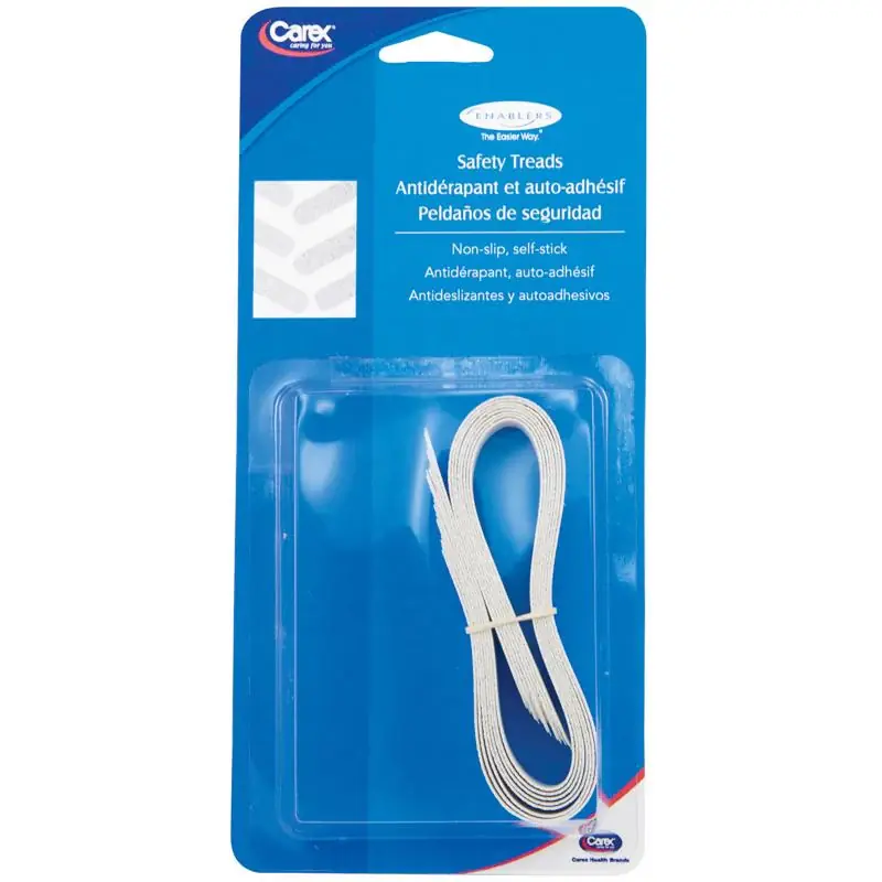 Discount Carex Health Brands White Shower and Bath Treads Polyurethane 9.75 in. H