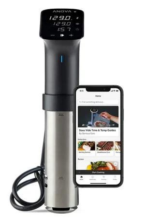 Today Only Anova 16 qt Black/Silver Stainless Steel Programmable Sous Vide Immersion Cooker