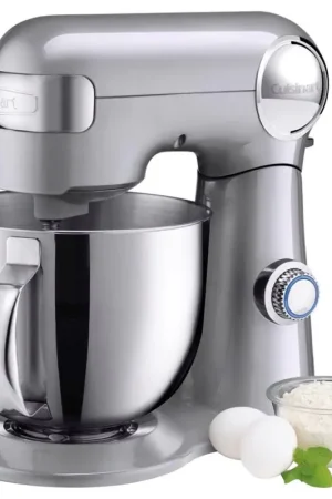 Cuisinart Precision Master Metallic Chrome 5.5 qt 12 speed Stand Mixer Grab Now