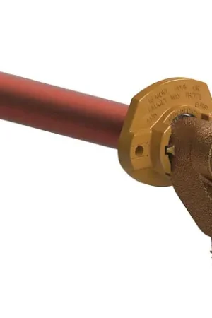Crafted Woodford Model 14 1/2 in. MIP in. Sweat Brass Freezeless Wall Faucet