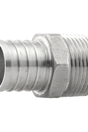 Boshart Industries 1 in. PEX X 3/4 in. D MPT Stainless Steel Adapter Buy Online