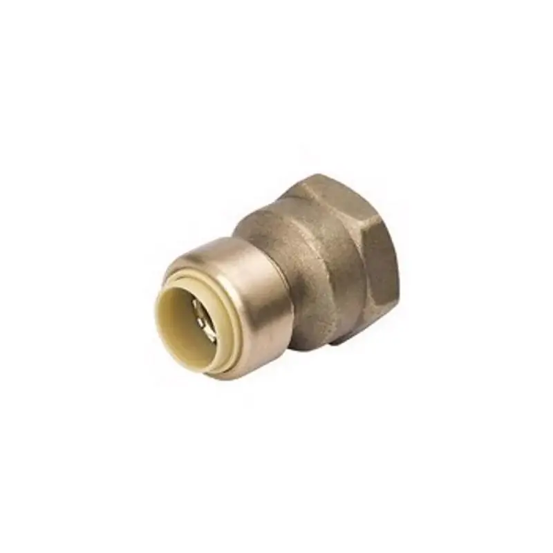 Hot Deal B&K Proline Push to Connect 1/2 in. PTC X 3/4 in. D FPT Brass Reducing Adapter