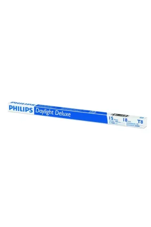Philips 15 W T8 1 in. D X 18 in. L Fluorescent Tube Light Bulb Daylight Linear 6500 K 1 pk, Pack of 6 Clearance