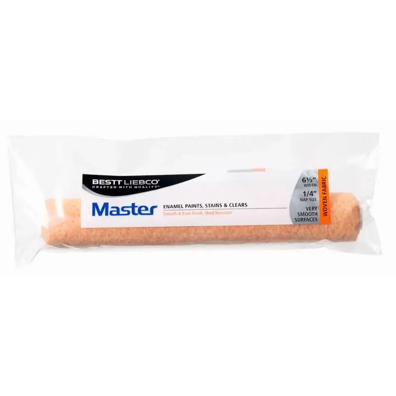 Today Only Bestt Liebco Master Woven Fabric 6-1/2 in. W X 1/4 in. Mini Paint Roller Cover 1 pk