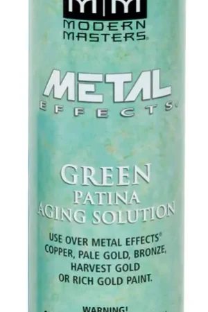 Professional Grade Modern Masters Metal Effects Green Patina Aging Solution