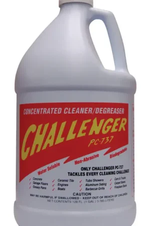 Clearance Challenger Mild Scent Cleaner and Degreaser 1 gal Liquid, Pack of 4