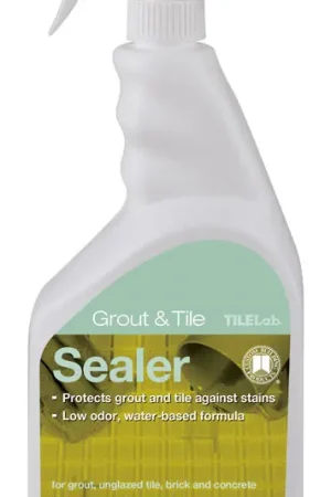 Luxury Custom Building Products Tilelab Commercial and Residential Penetrating Grout and Tile Sealer 24 oz, Pack of 3