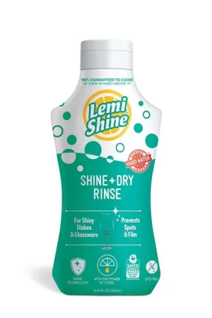 Lemi Shine Lemon Scent Gel Dishwasher Rinse Aid 8.45 oz 1 pk Top Rated