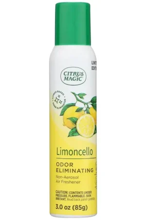 Time-Limited Citrus Magic Limoncello Scent Air Freshener Spray 3 oz Liquid 1 pk