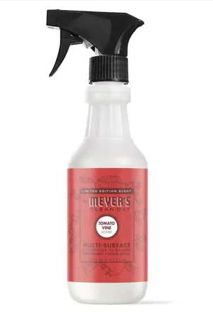 Factory Price Mrs. Meyer's Clean Day Tomato Vine Scent Concentrated Multi-Surface Cleaner Liquid Spray 16 oz, Pack of 6