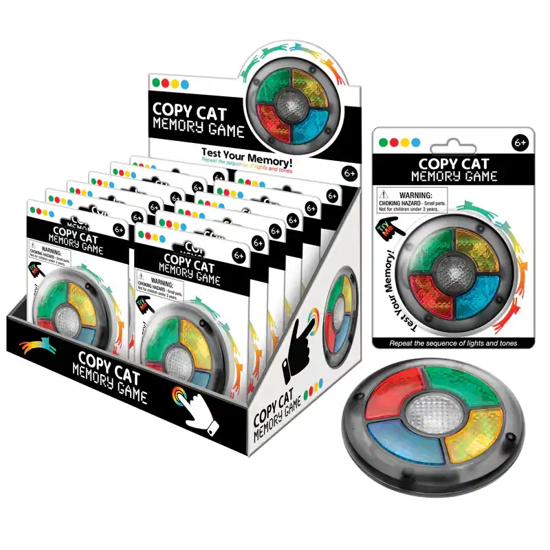 Last Chance Playmaker Toys Copy Cat Memory Game, Pack of 12