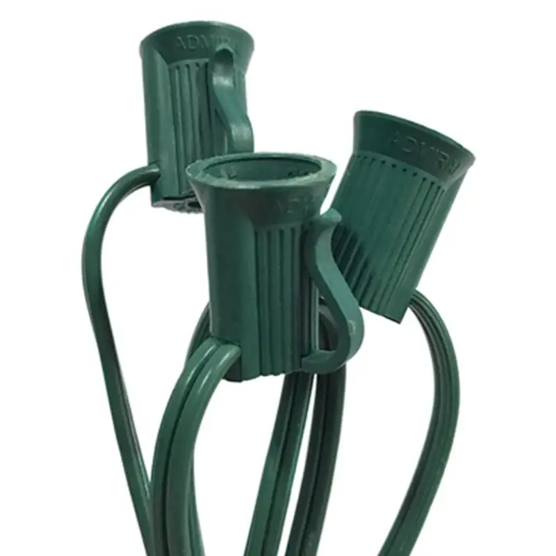 Holiday Bright Lights LED C7 String Socket Light Cord on Reel 1000 ft. New Release